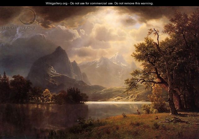 Estes Park, Colorado - Albert Bierstadt