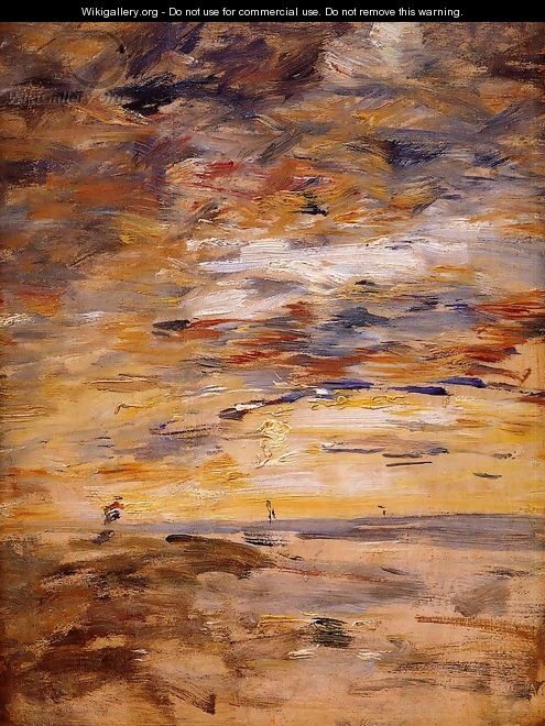 Sky at Sunset - Eugène Boudin