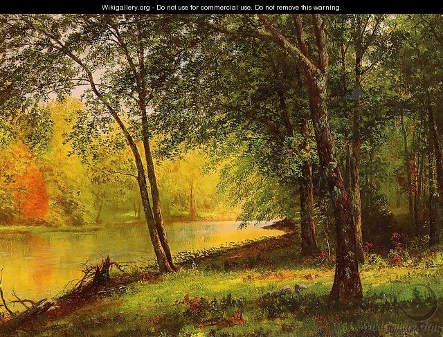 Merced River, California - Albert Bierstadt
