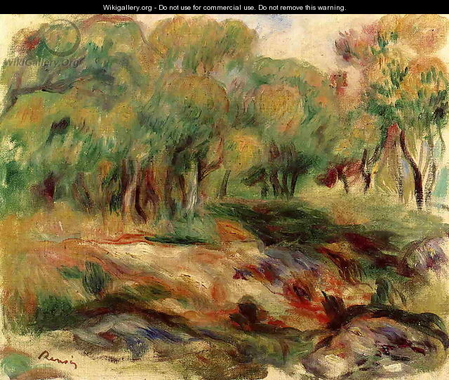 Landscape 3 - Pierre Auguste Renoir