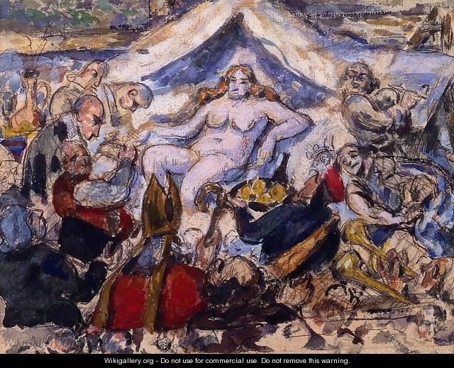 The Eternal Woman (study) - Paul Cezanne