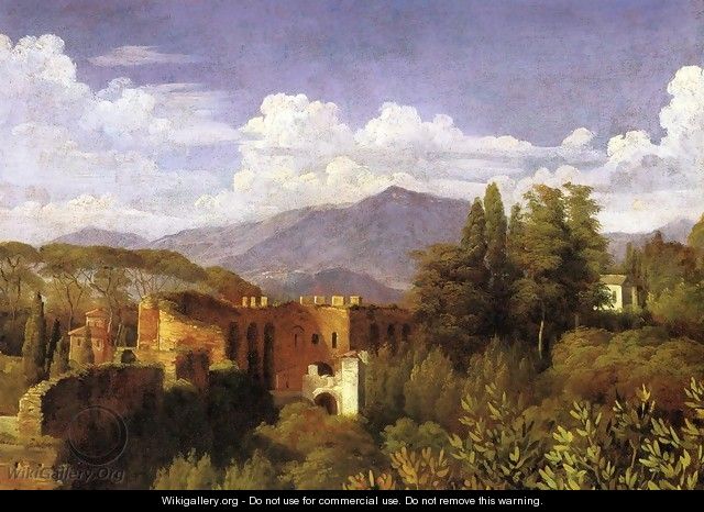 View from the Villa Medici - François-Edouard Picot