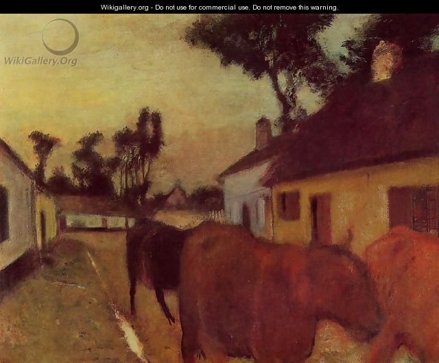 The Return of the Herd - Edgar Degas