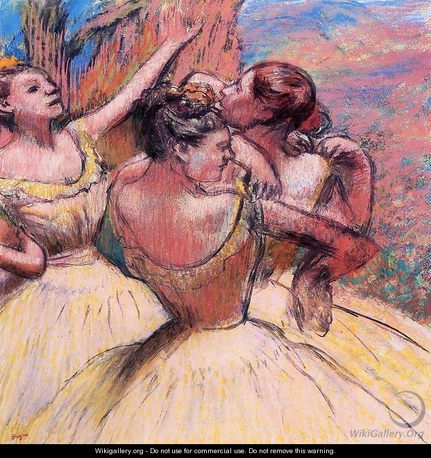 Three Dancers III - Edgar Degas