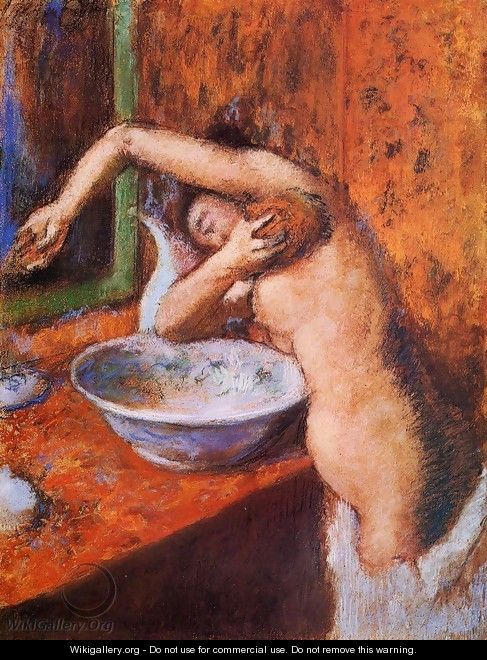 Woman Washing Herself I - Edgar Degas