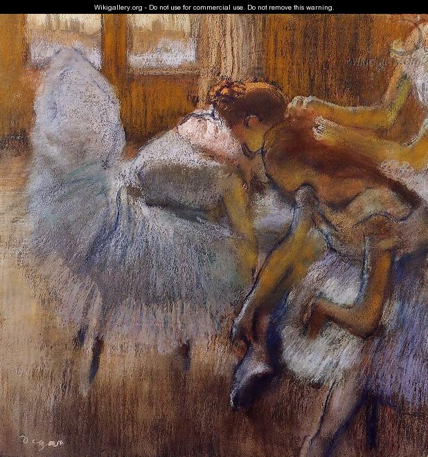 Dancers Relaxing - Edgar Degas