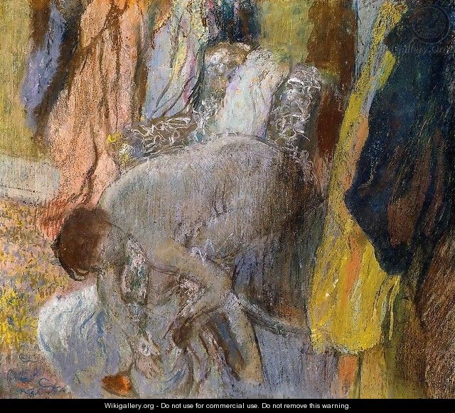 Woman Washing Her Feet - Edgar Degas