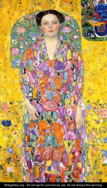 Portrait of Eugenia (Mada) Primavesi - Gustav Klimt