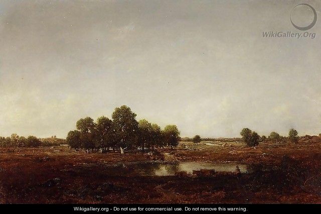 Marsh Land - Etienne-Pierre Theodore Rousseau