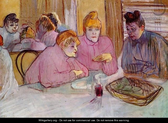 Woman in a Brothel - Henri De Toulouse-Lautrec
