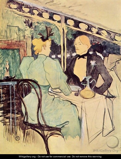Aux Ambassadeurs, Gens Chics - Henri De Toulouse-Lautrec