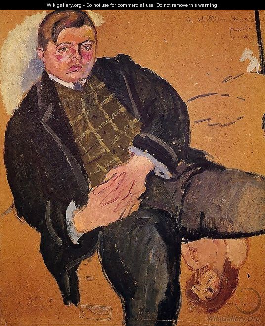 Portrait of William Howard - Jules Pascin