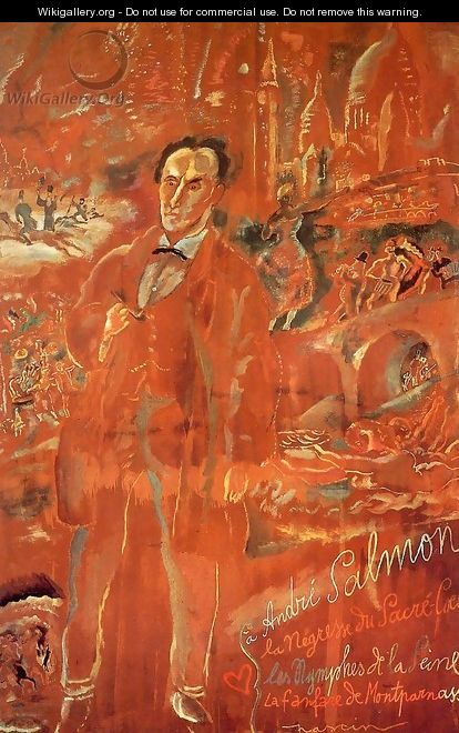 Andre Salmon and Montmartre - Jules Pascin
