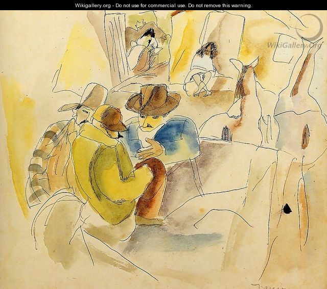 Scene from the Southern States - Jules Pascin