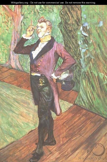 Portrait of M. Samary - Henri De Toulouse-Lautrec
