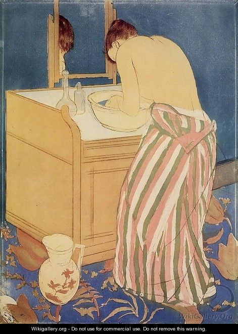 The Bath I - Mary Cassatt
