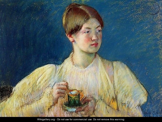 The Cup of Tea I - Mary Cassatt
