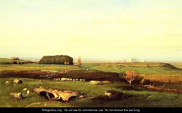 In the Roman Campagna - George Inness