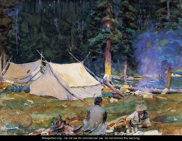 Camping at Lake O
