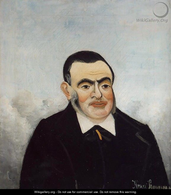 Portrait of a Man - Henri Julien Rousseau
