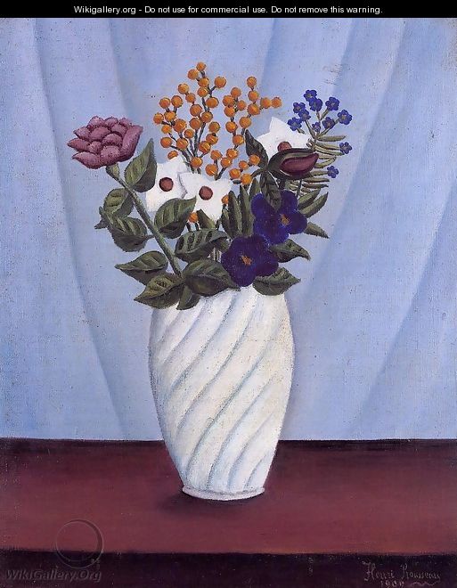 Bouquet of Flowers II - Henri Julien Rousseau