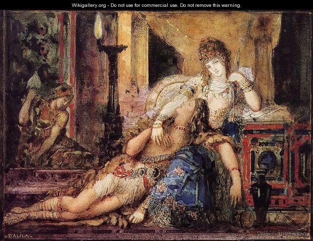 Samson and Dalila - Gustave Moreau