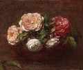 Roses - Ignace Henri Jean Fantin-Latour