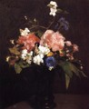 Flowers II - Ignace Henri Jean Fantin-Latour