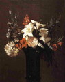 Flowers I - Ignace Henri Jean Fantin-Latour