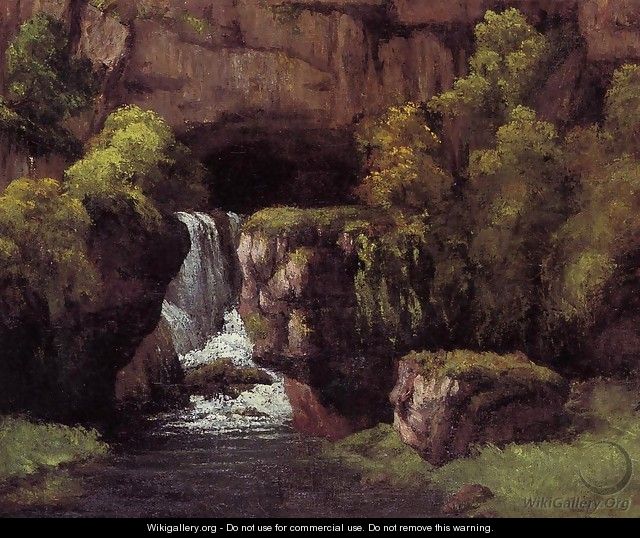 The Source of the Lison - Gustave Courbet