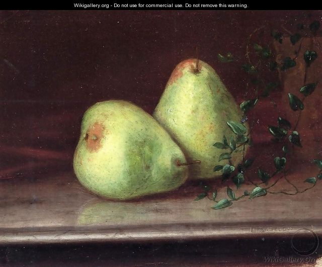 Two Green Pears - Daniel Folger Bigelow