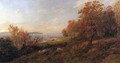 View from Hastings toward the Tappan Zee - Jasper Francis Cropsey