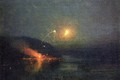 Fireworks across the Potomac - James Henry Moser