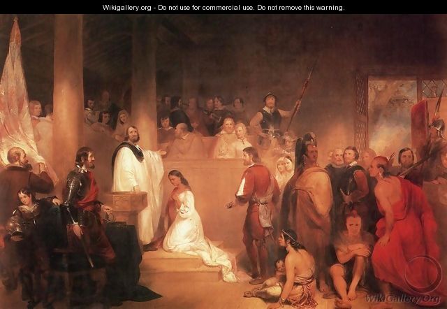 The Baptism of Pocahontas - John Chapman