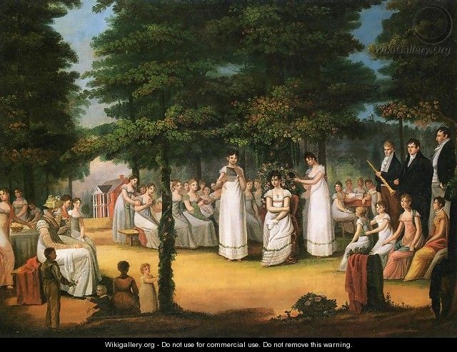 The Crowning of Flora - Jacob Marling