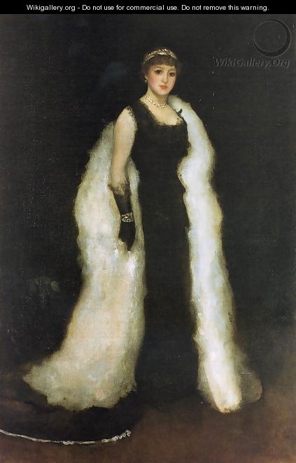 Arrangement in Black, No.5: Lady Meux - James Abbott McNeill Whistler