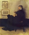 Arrangement in Grey and Black, No.2: Portrait of Thomas Carlyle - James Abbott McNeill Whistler