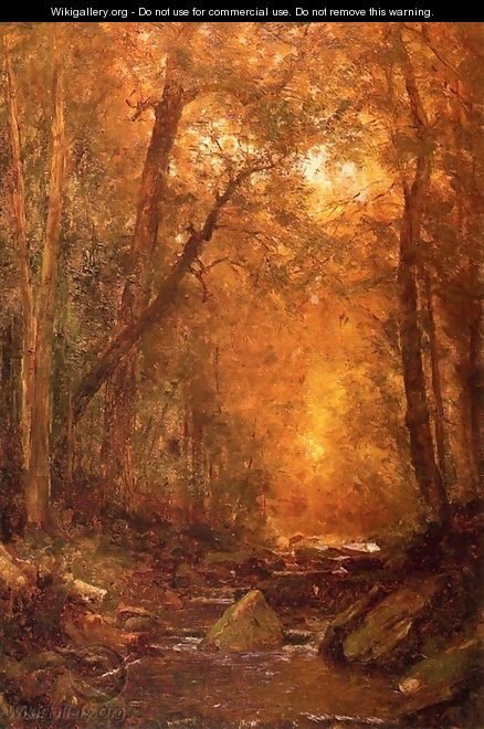 A Catskill Brook I - Thomas Worthington Whittredge