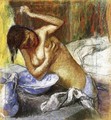 Woman Sponging Her Chest - Edgar Degas