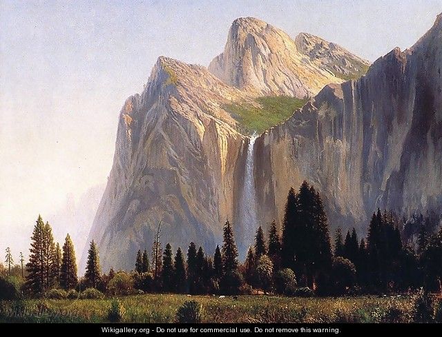 Bridal Veil Falls, Yosemite - Gilbert Davis Munger