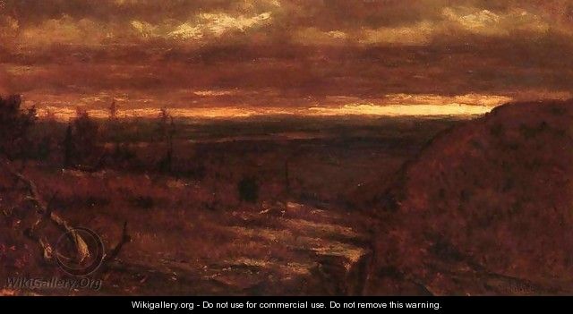 Landscape at Sunset - Thomas Worthington Whittredge