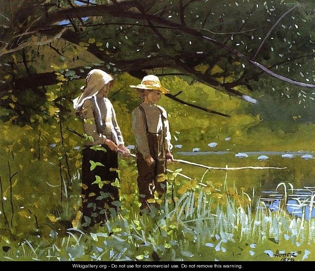 Fishing I - Winslow Homer