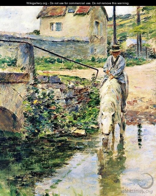 The Watering Place - Theodore Robinson