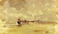 Gold and Grey: the Sunny Shower - Dordrecht - James Abbott McNeill Whistler