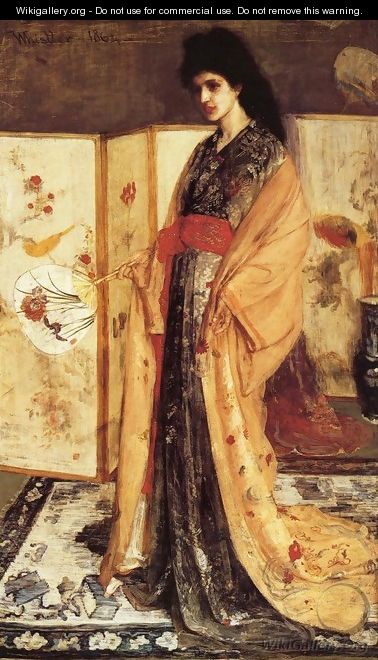 Rose and Silver: The Princess from the Land of Porcelain - James Abbott McNeill Whistler
