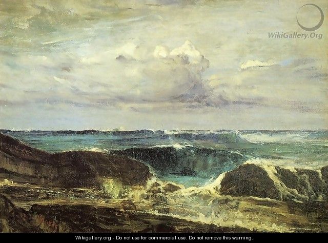 Blue and Silver: The Blue Wave, Biarritz - James Abbott McNeill Whistler