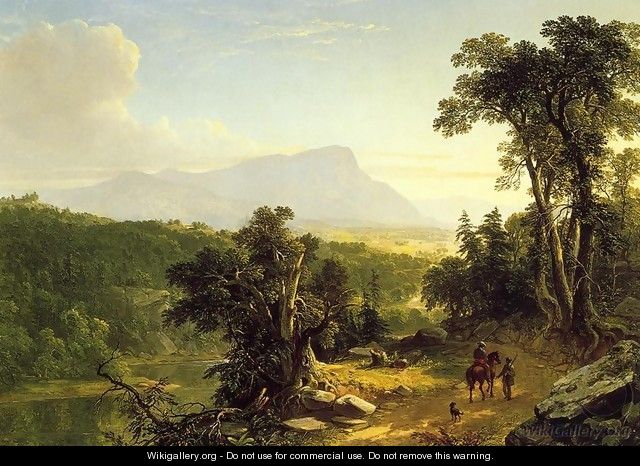 Landscape - Composition: In the Catskills - Asher Brown Durand