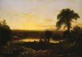 Summer Twilight: A Recollection of a Scene in New England - Thomas Cole