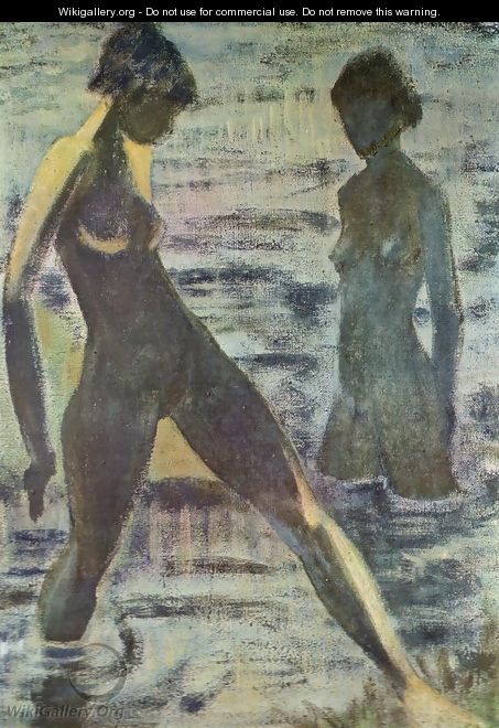 Large bathers - Otto Mueller