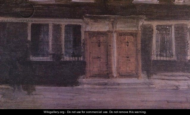 Chelsea Houses - James Abbott McNeill Whistler